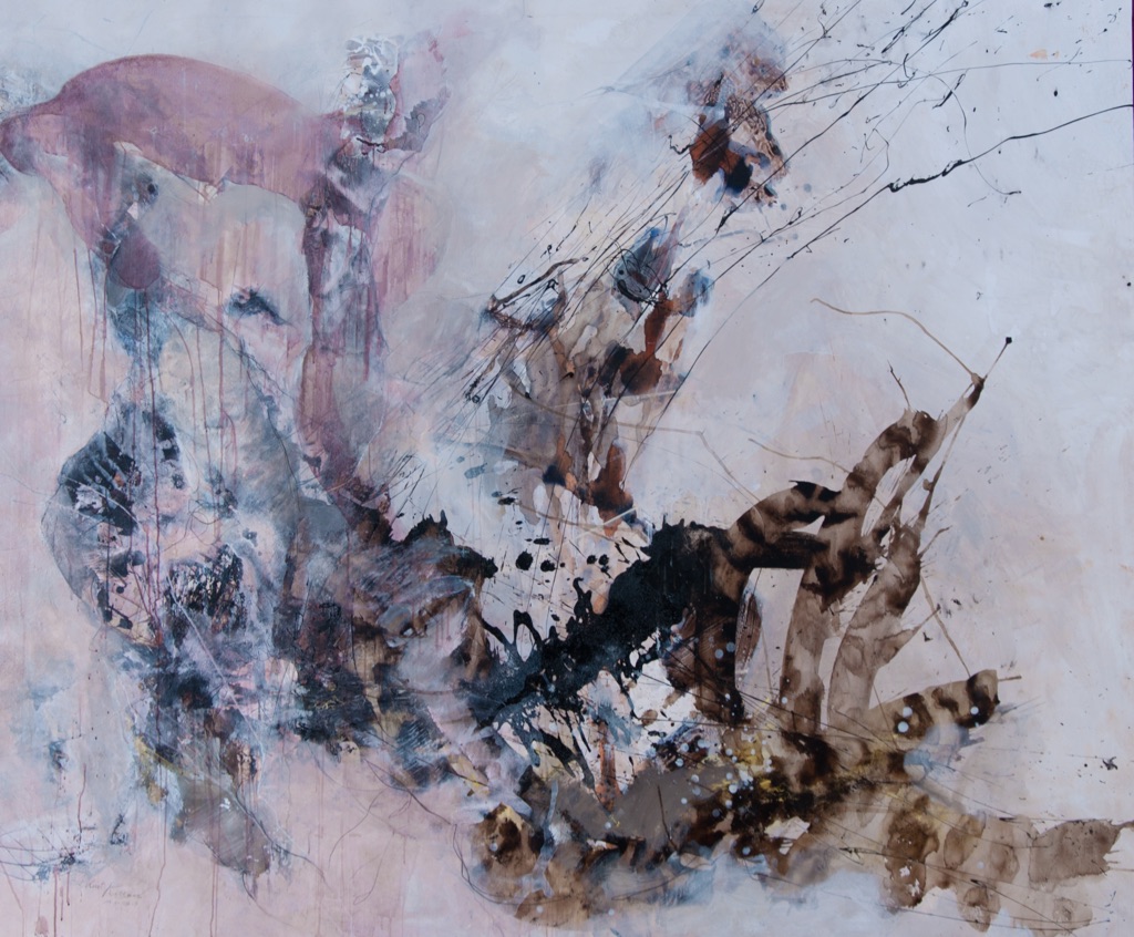 MT auf Leinen/ mixed media on canvas/ 200x240cm