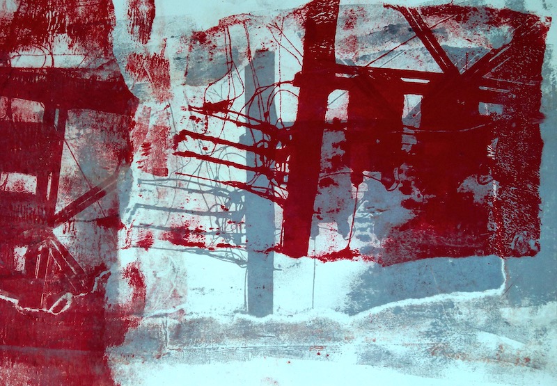 "The Wheel of Time"/Lithografie/lithography/29,5x42cm