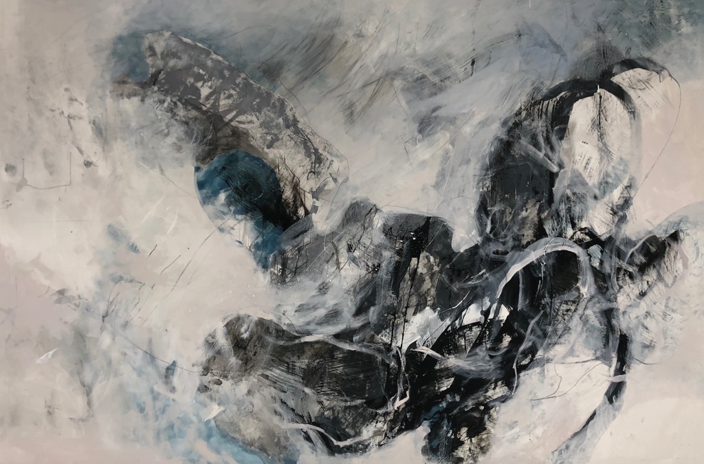 MT auf Leinen/mixed media on canvas/200x300cm