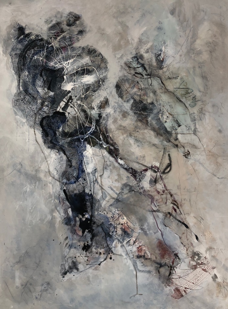 MT auf Leinen/mixed media on canvas/200x165cm