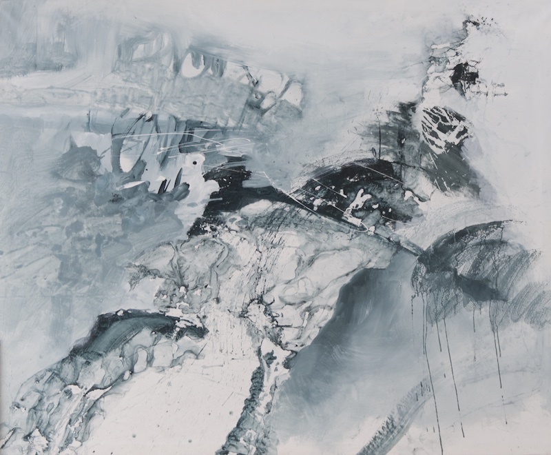 MT auf Leinen/ mixed media on canvas/ 165x200cm