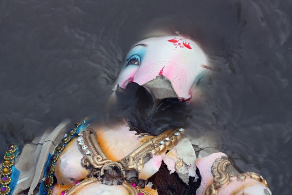 Vidu Shandan. September 24, 2013. Ganesh Dolls Pollution