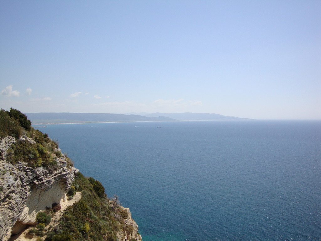 Der Golf von Barbate und "Zahara de los Atunes".