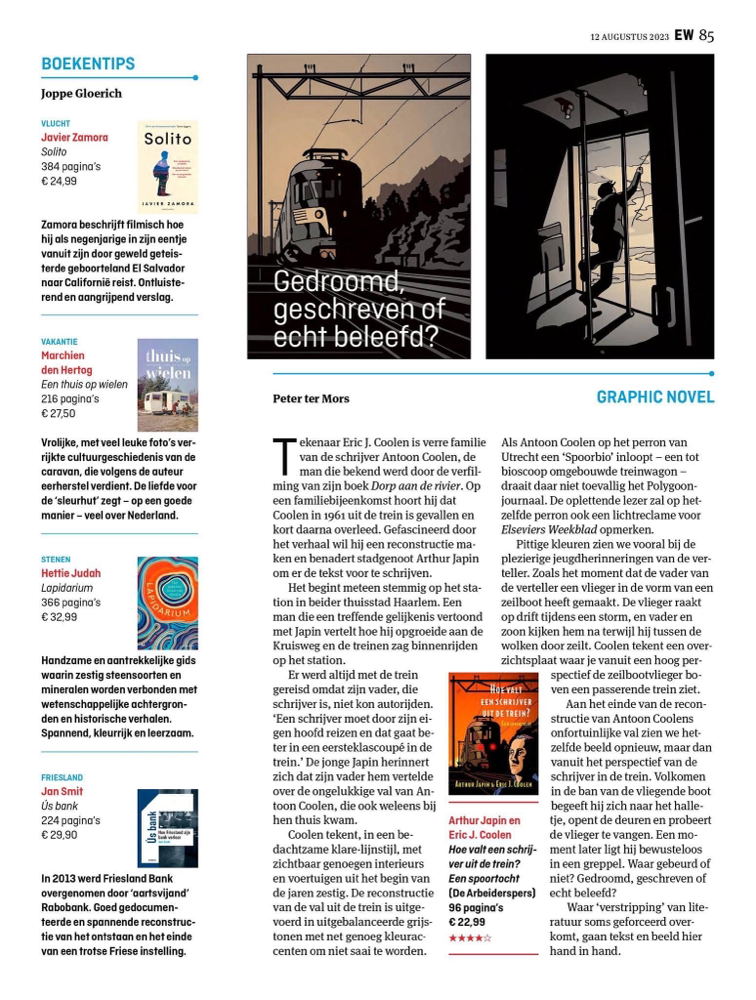 Elsevier Weekblad 12 augustus 2023.