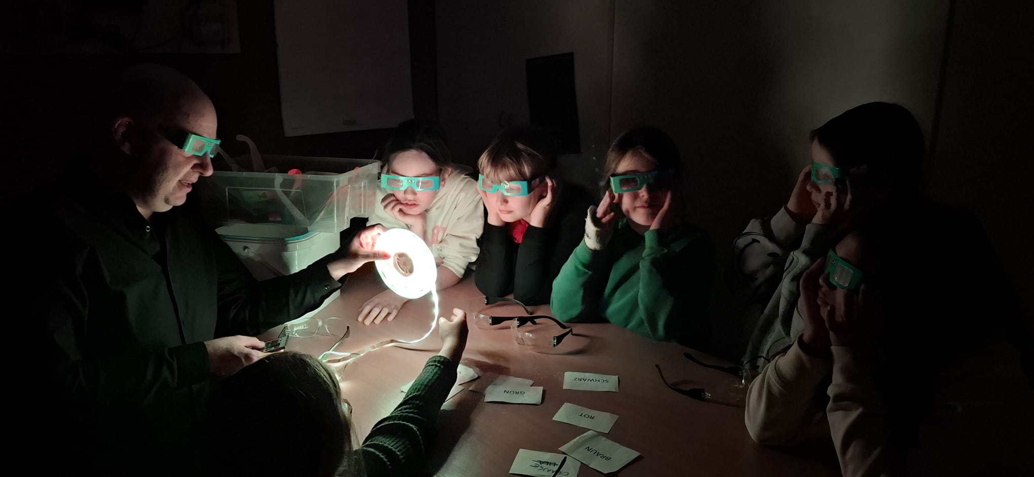 Volksschüler entdecken die Mittelschule