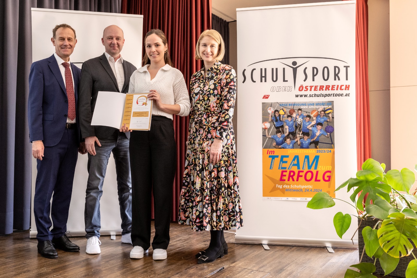 Schulsport-gütesiegel GOLD für St. Martin!