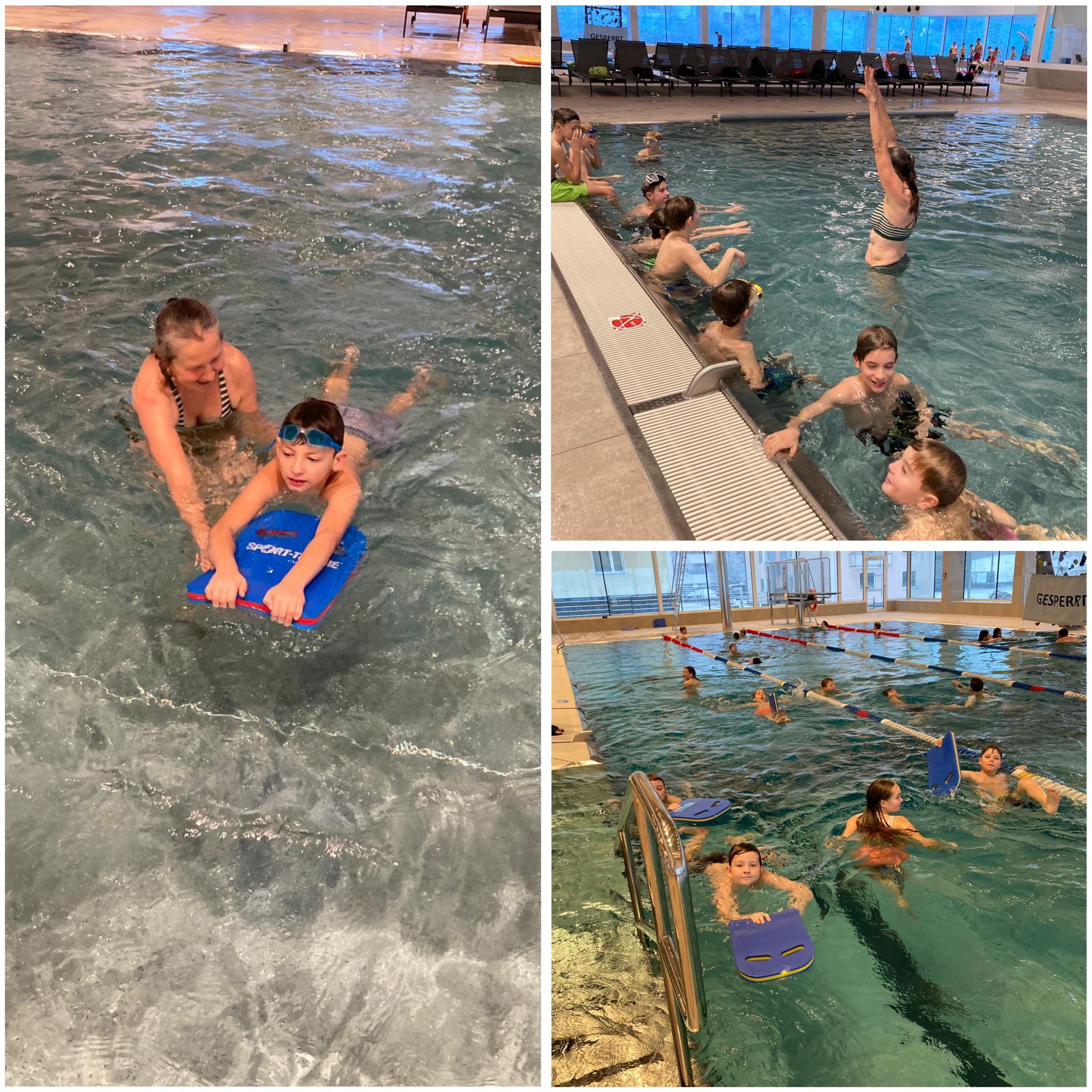1. Klassen Schwimmen im Aqaro Rohrbach