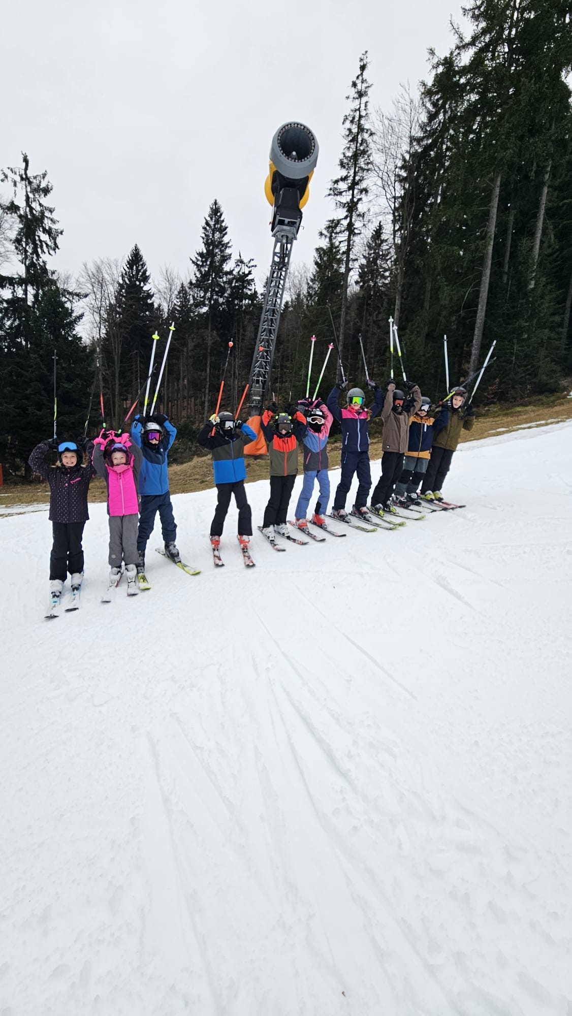 1. Klassen Skitag am Hochficht