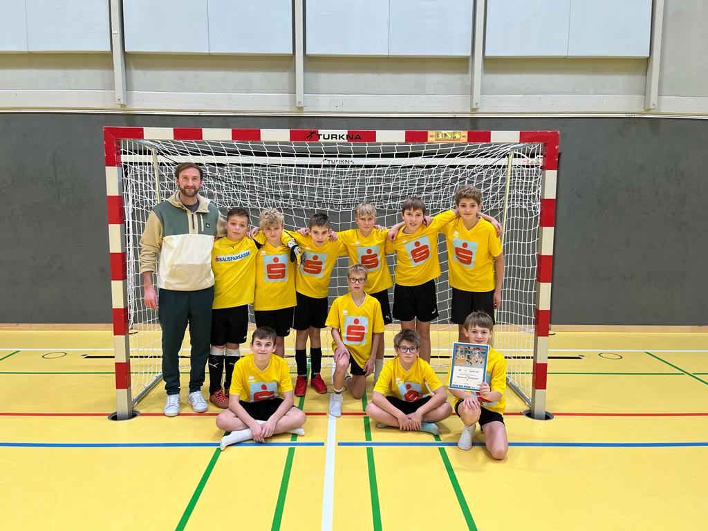 Futsal-Bezirksmeisterschaft 4. Platz - Gratulation!