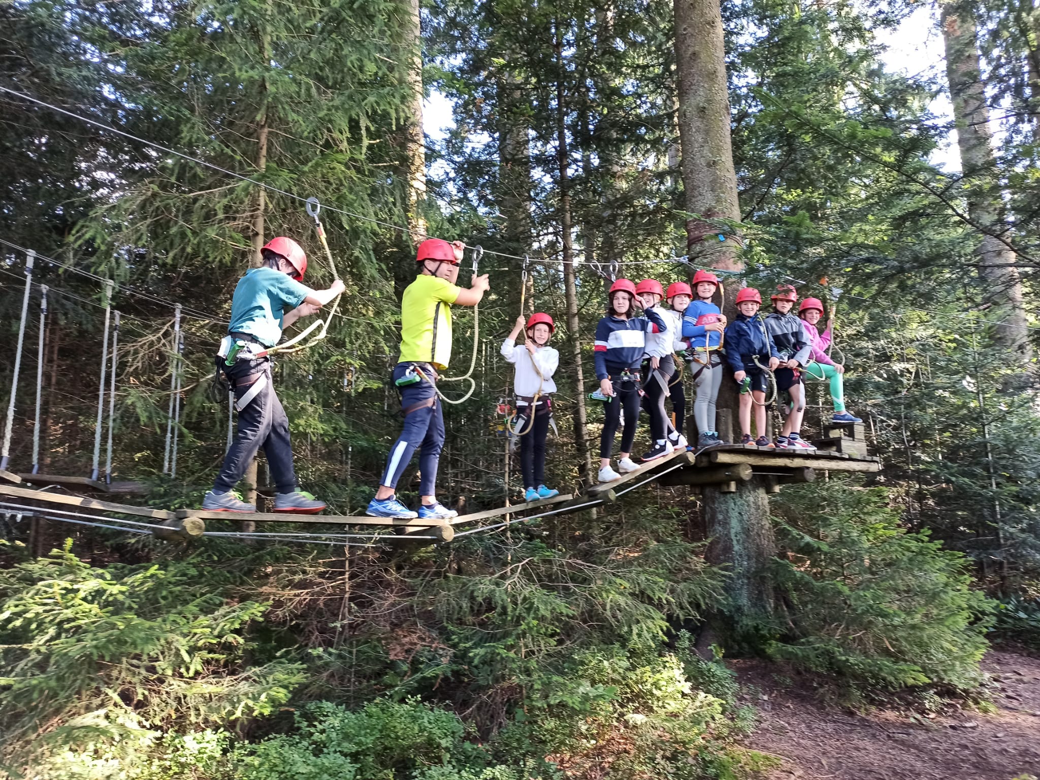 1. Klassen: Kennenlerntage im Böhmerwald