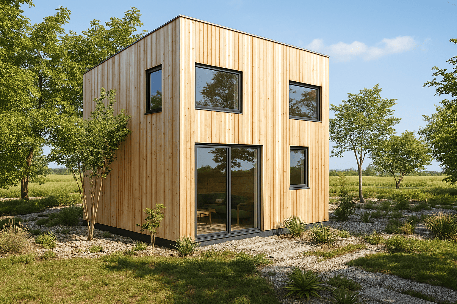 Maison en bois Cosylux3