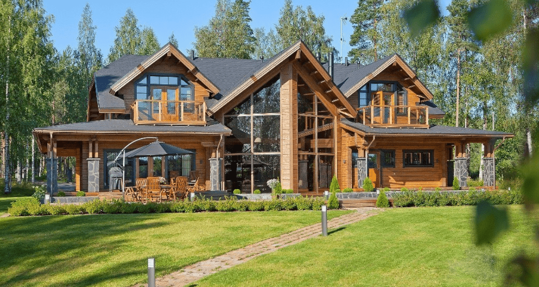 Maison en bois 440m²