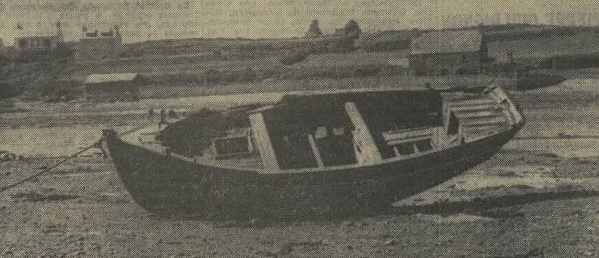 Le canot à misaine demi ponté Guy Ferryville (Photo la dépêche de Brest)