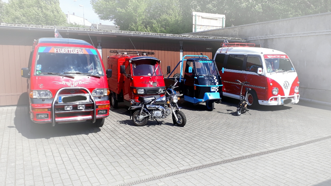 Unser Fuhrpark (Stand Mai 2018)