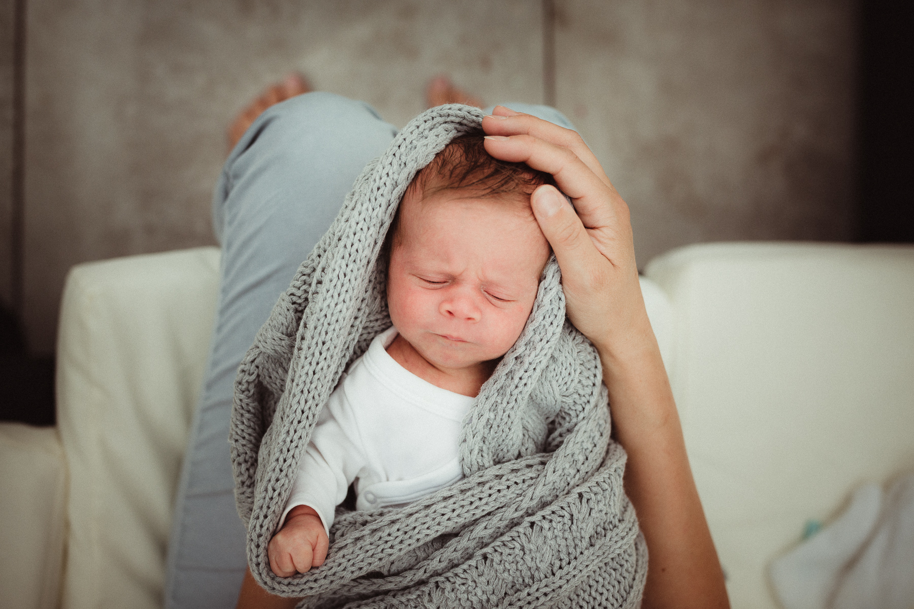 Familienshooting zu Hause