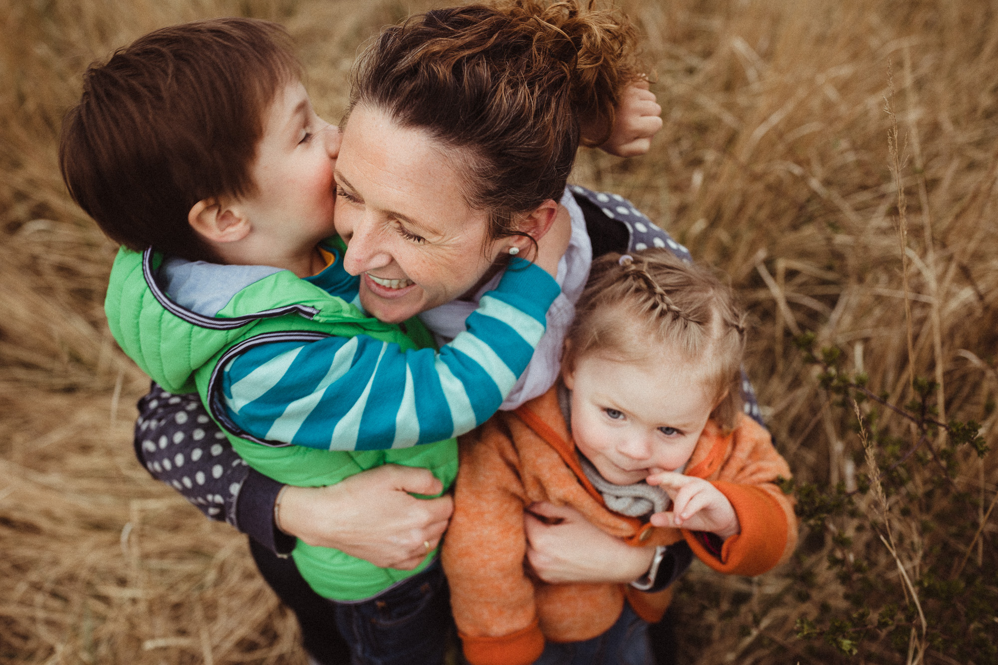Mama mit zwei Kindern