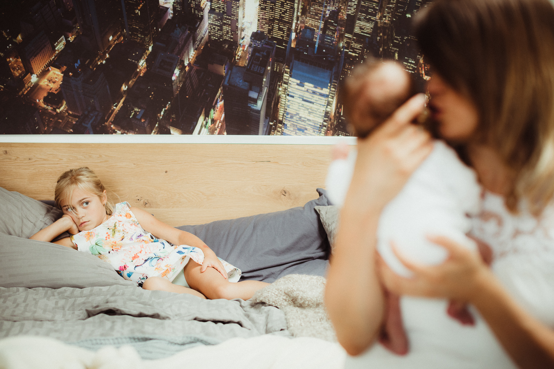 Familienshooting zu Hause