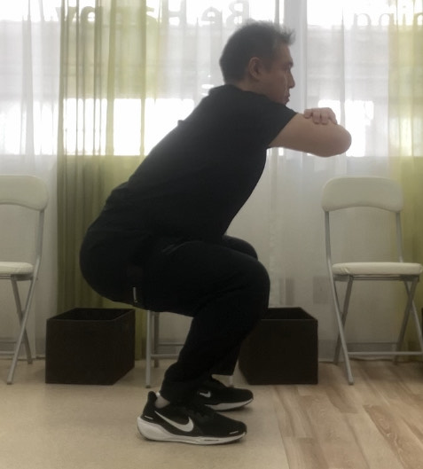 下半身のトレーニングは数センチの差で効果が変わる。