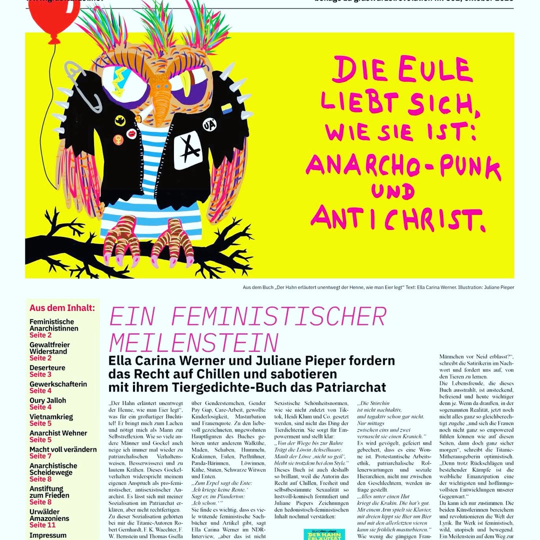 Beiträge in den Libertären Buchseiten