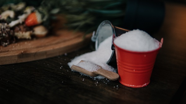 un pot de sucre