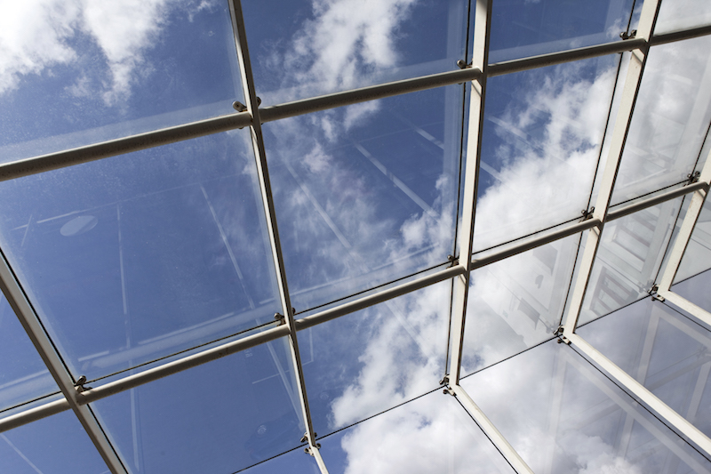 Glasfronten ohne lästige Kalkflecken