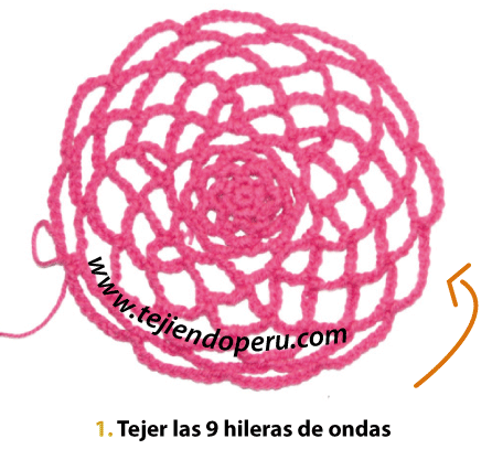 Sujetador de cabello - Tejiendo Perú
