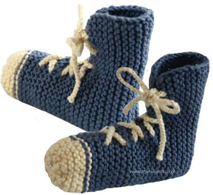 Pantuflas - Tejiendo Perú