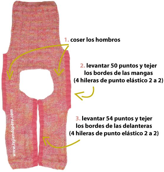 Pullover con capucha dos agujas hotsell