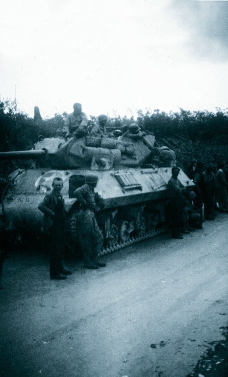 Americani a Bardolino il 27 aprile 1945