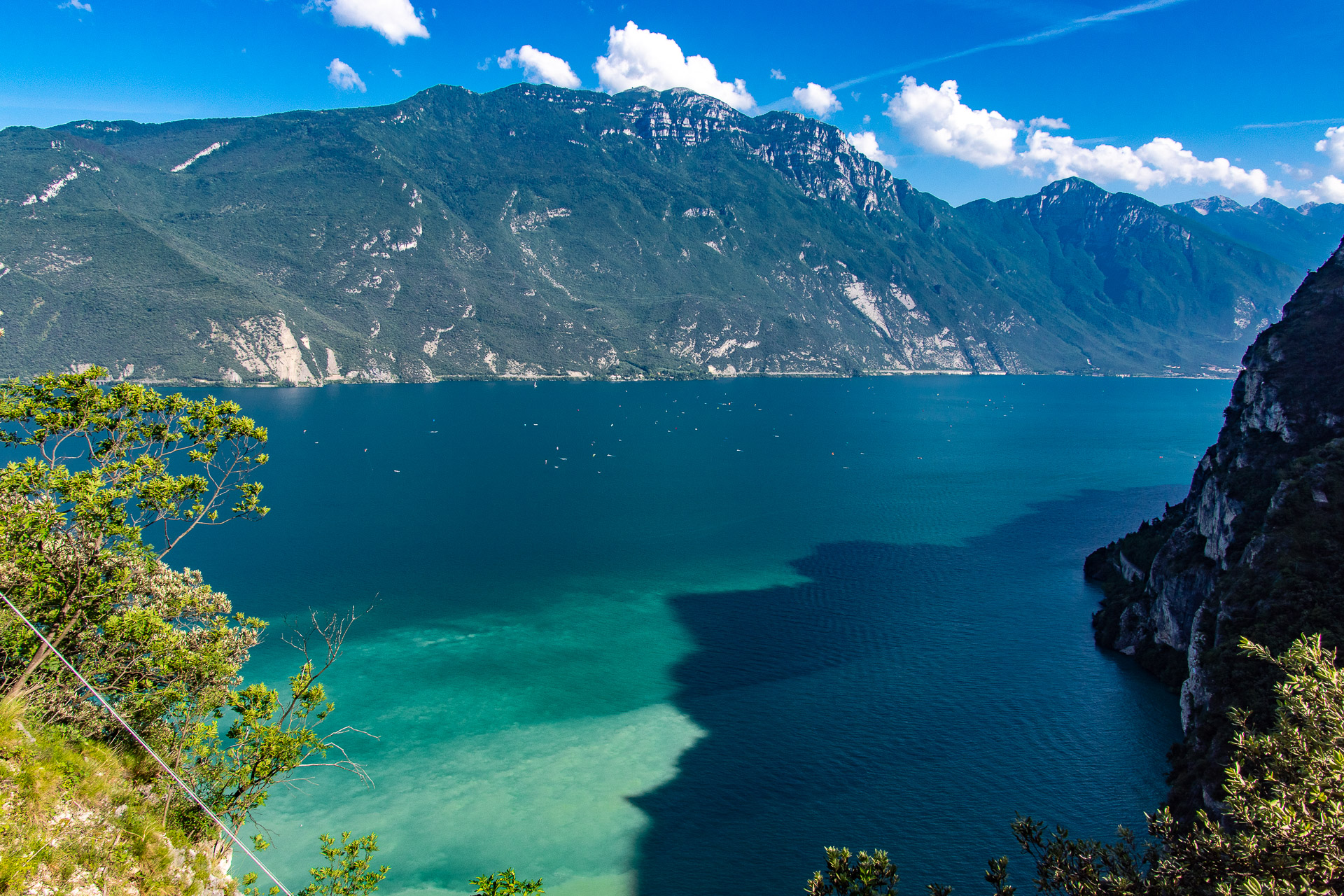 Il sentiero del Ponale - La terrazza sul Garda