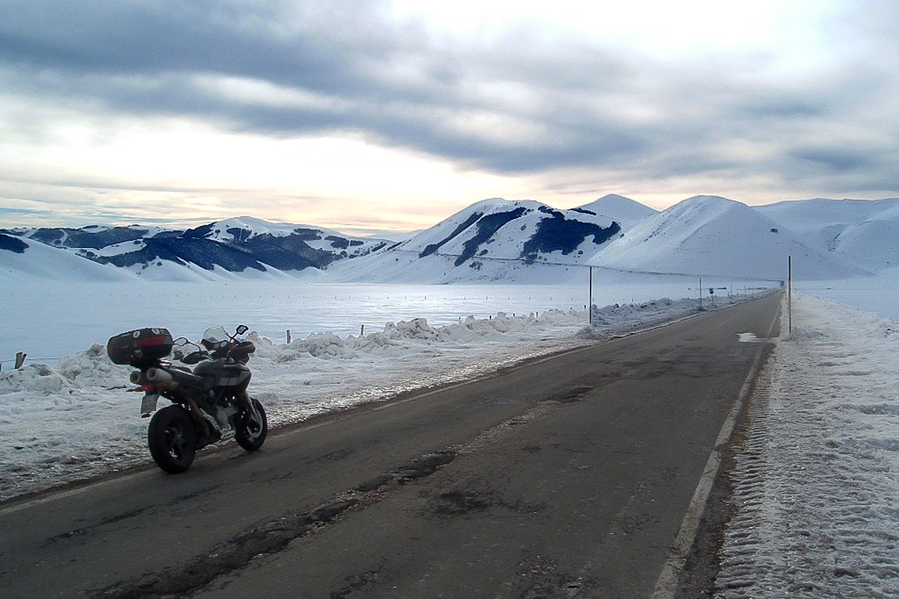 Il Freddo Inverno dei Monti Sibillini