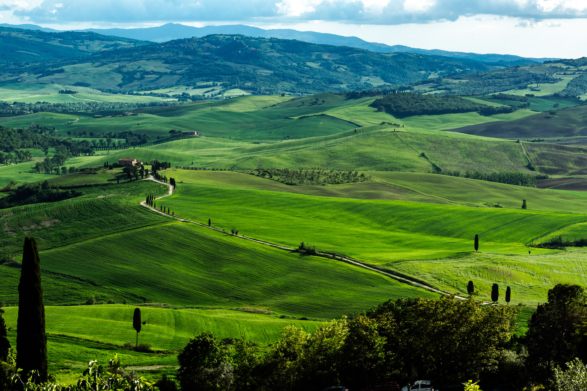 la primavera delle Crete Senesi e della Valdorcia