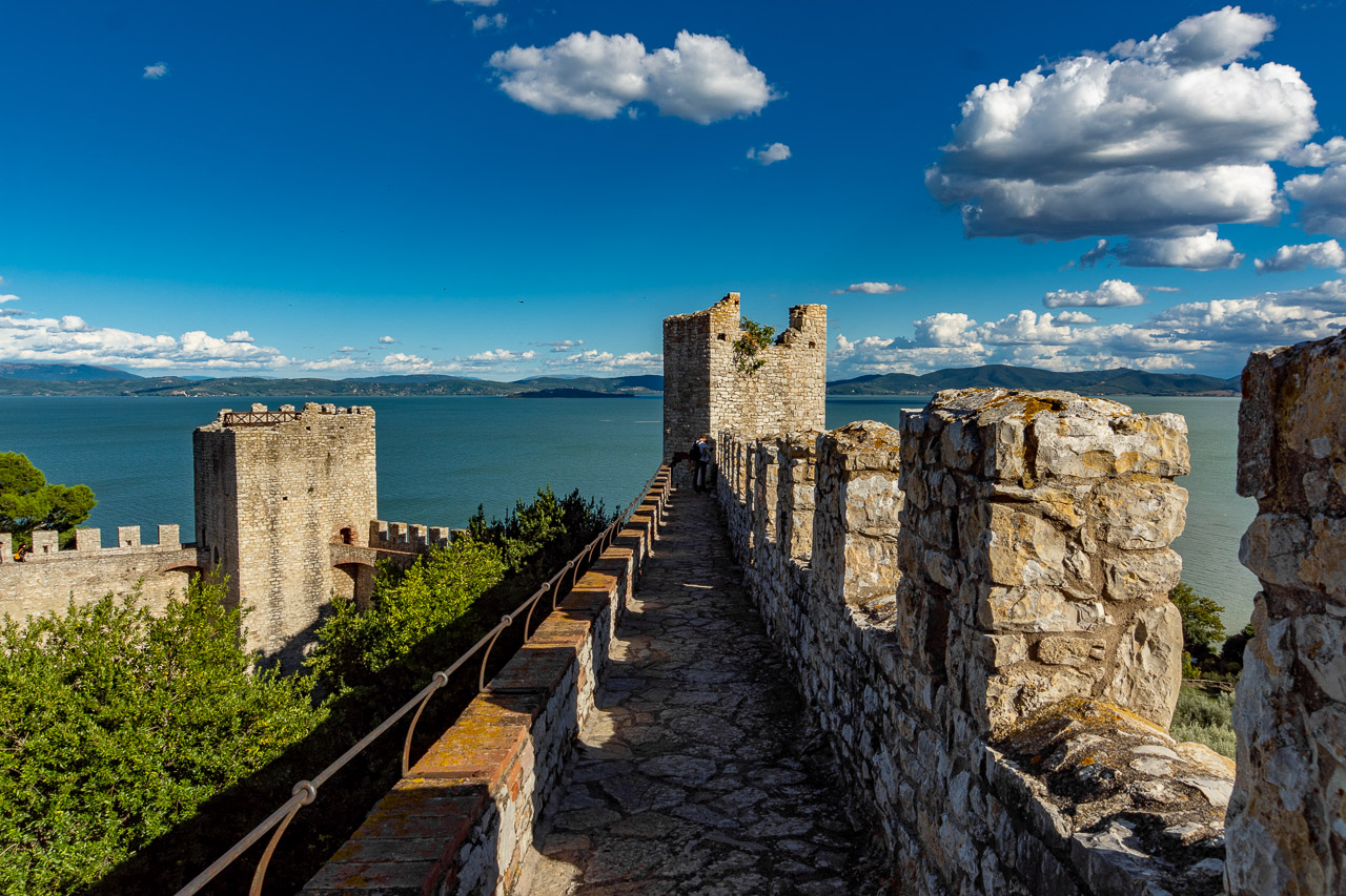 Castiglion del Lago e la Rocca del Leone