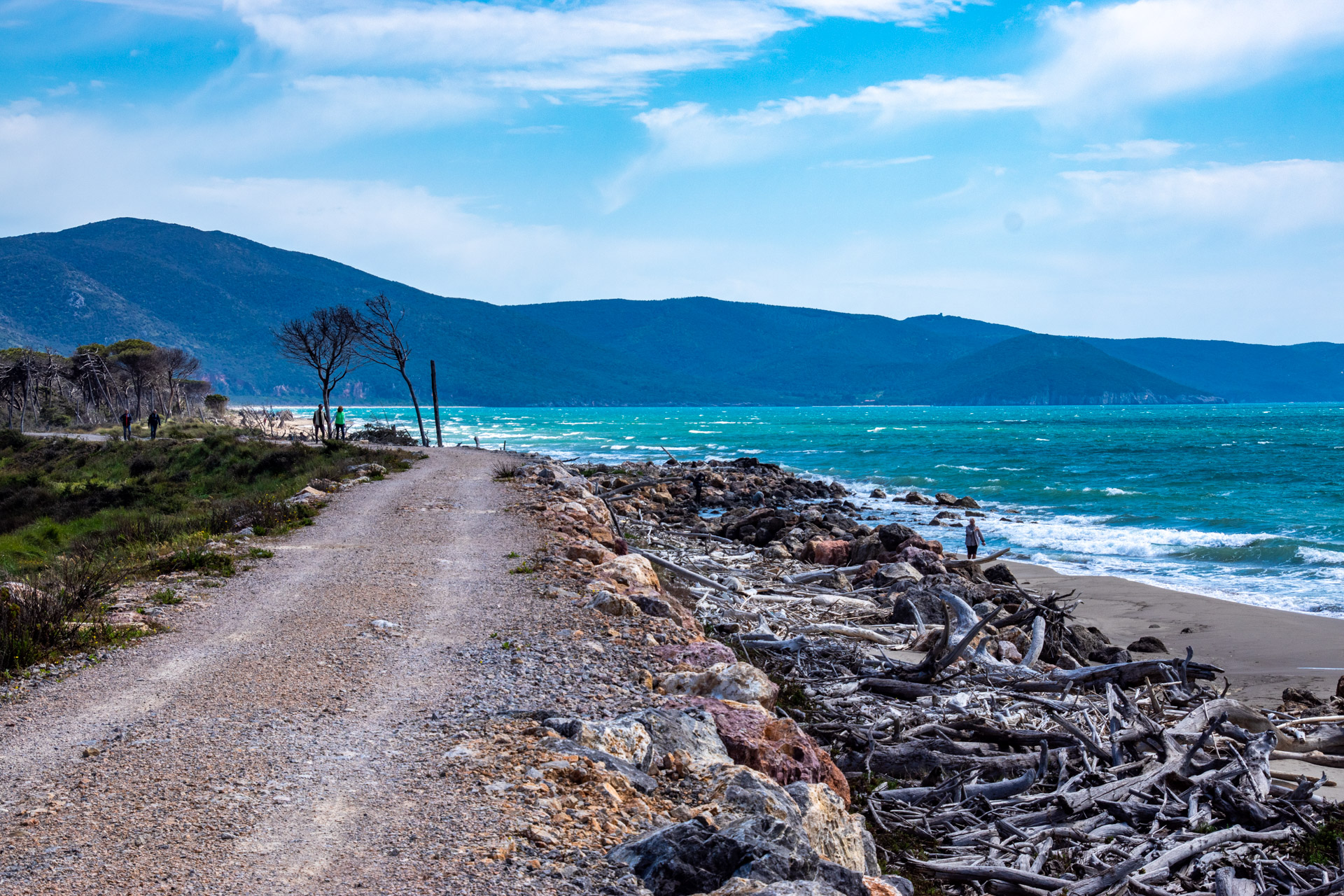 Il parco della Maremma - La foce dell'Ombrone