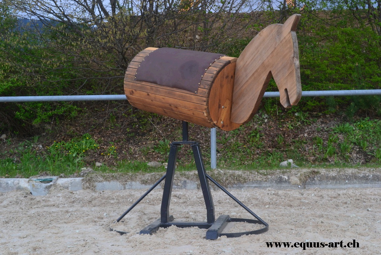 Das bewegliche Holzpferd - Horse-Balance, Sonja Ruffieux