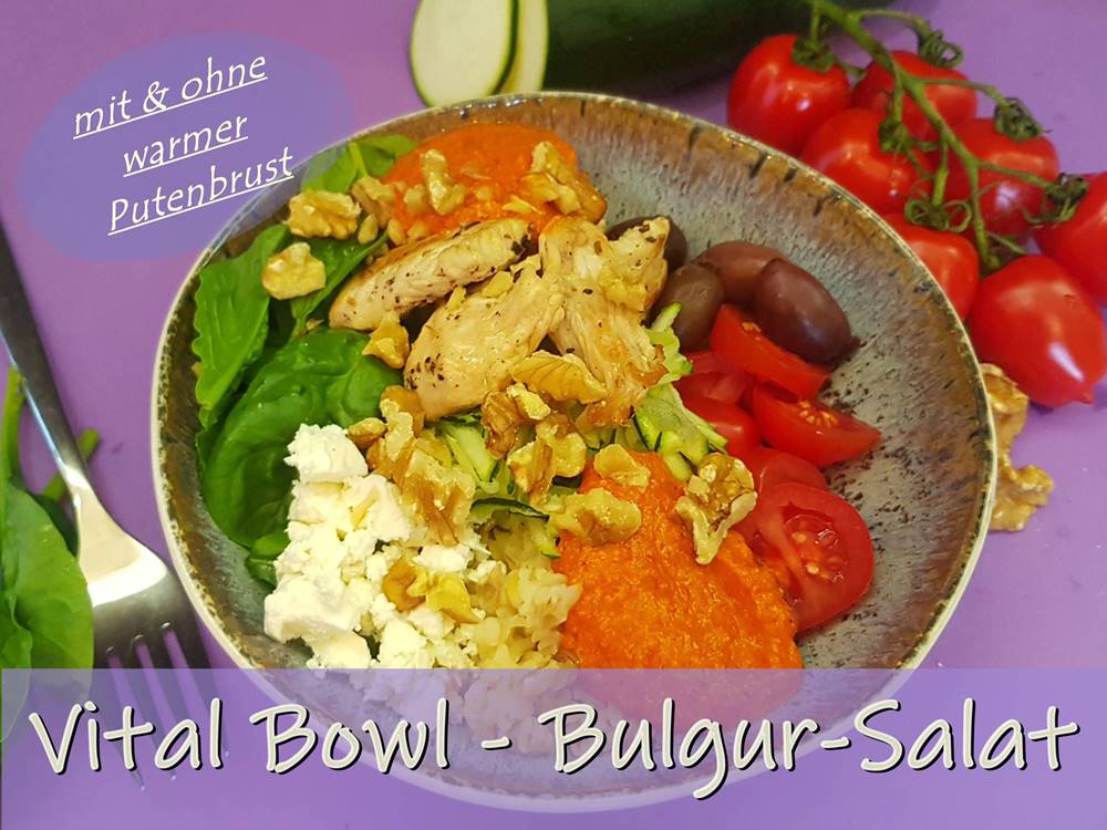 Vital Bowl Bulgur Salat KommZuPotte Foodtruck und Catering Duesseldorf