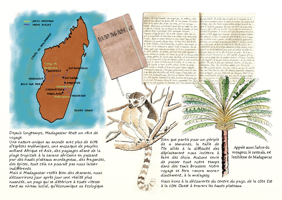 Carnet de voyage Madagascar