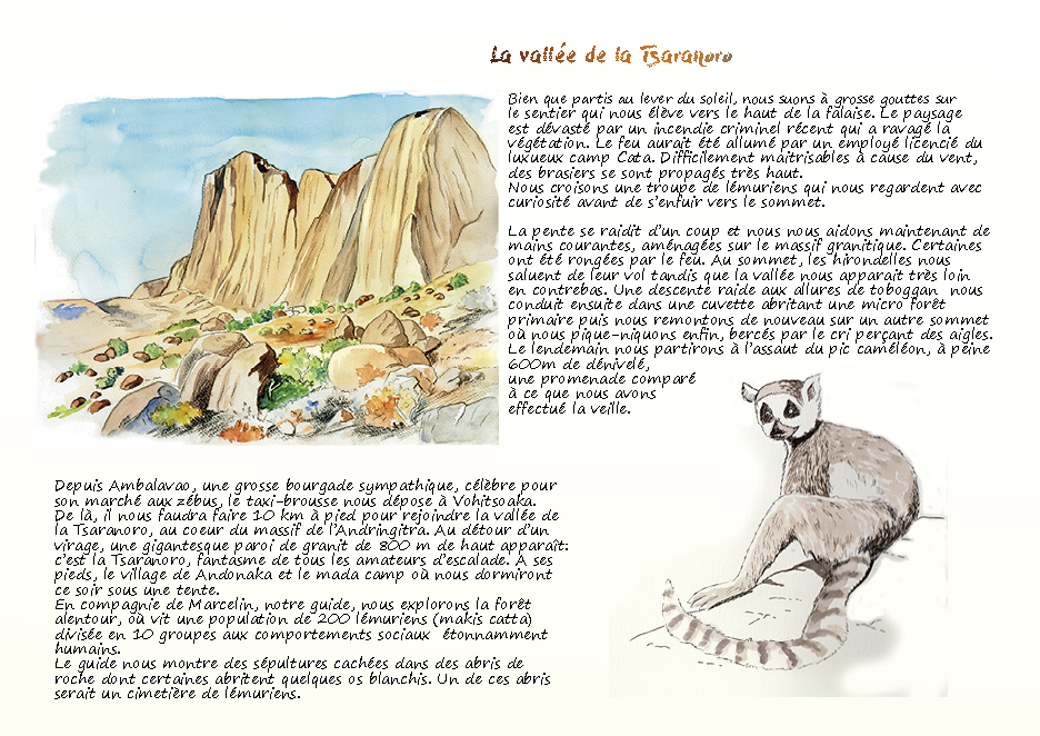 Carnet de voyage Madagascar