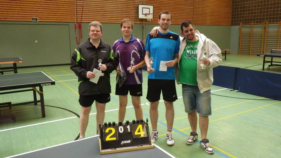 Herren bis 1700: 1.Platz Michael Golinski (TV Vahrendorf), 2.Platz Kai Krüger (MTSV Oederquart), 3.Platz Thomas Jaschinski (VfL Sittensen) und Michael Lochmann (TV Gut Heil Spaden)