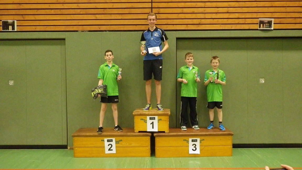 1. Felix Schuback (SC Hemmoor), 2. Edip Kirli (TSV Wulsdorf), 3. Fabian Kamjunke (TSV Wulsdorf) & Lasse Hamre (TSV Wulsdorf)