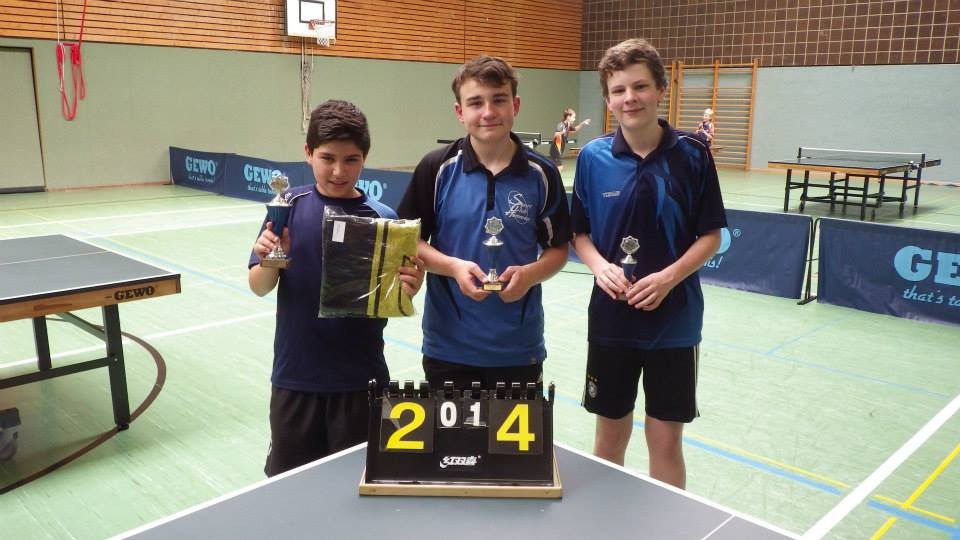 Jugend bis 1300: 1.Platz Batuhan Öztürk (Neurönnebecker TV), 2.Platz Jannis Grombach (SC Hemmoor), 3.Platz Jannik Prill (SC Hemmoor)