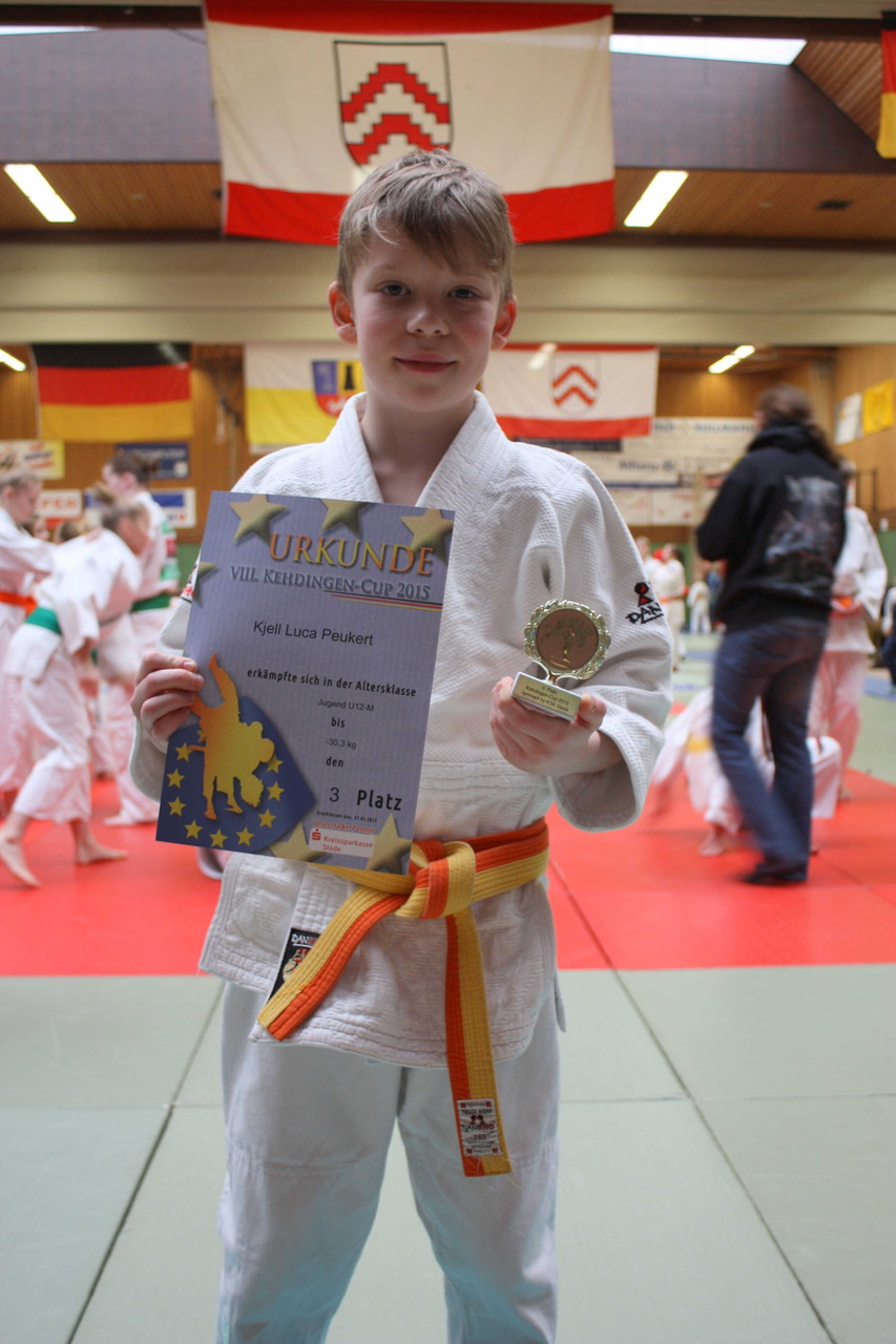 Kjell Luca Peukert, 3. Platz U12: