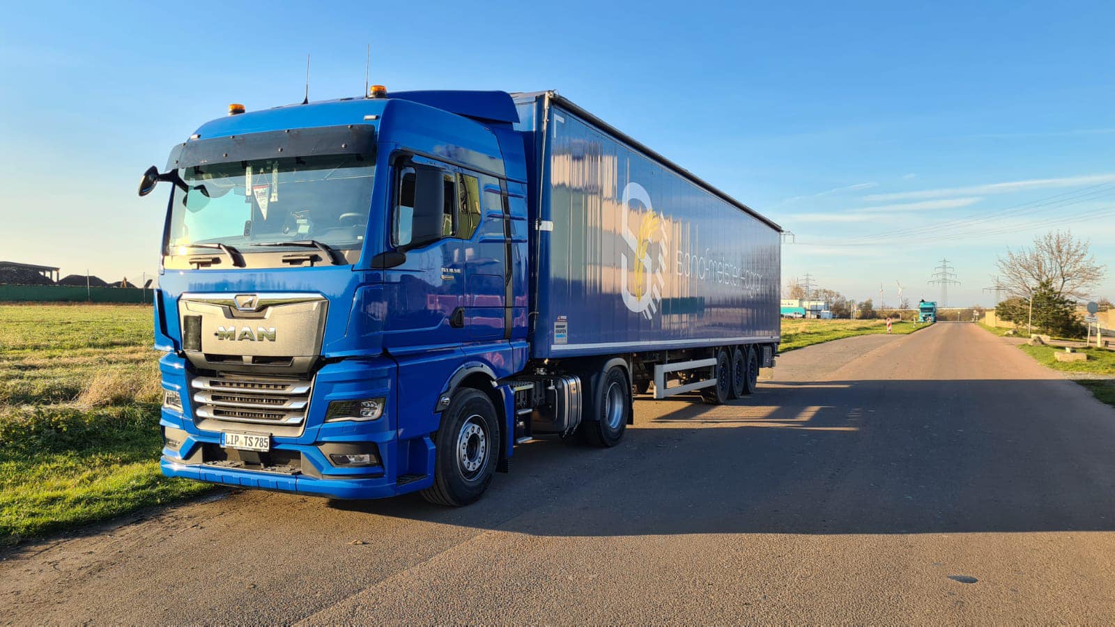 Die ruhigere Zeit bricht an - nicht für unsere LKW Flotte