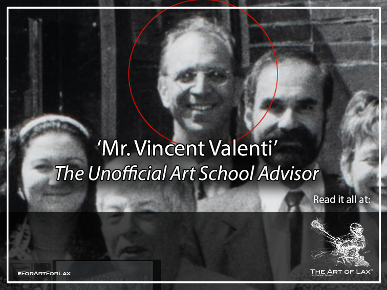 'Mr. Vincent Valenti' (The Unofficial Art School Advisor)