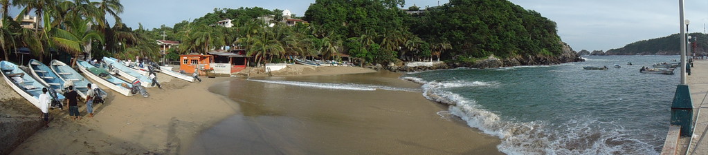 Puerto Angel, petit village de pecheurs