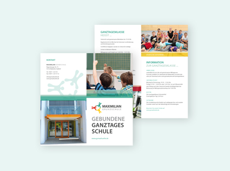 Gestaltung / Flyers / Grundschule Maxhütte-Haidhof