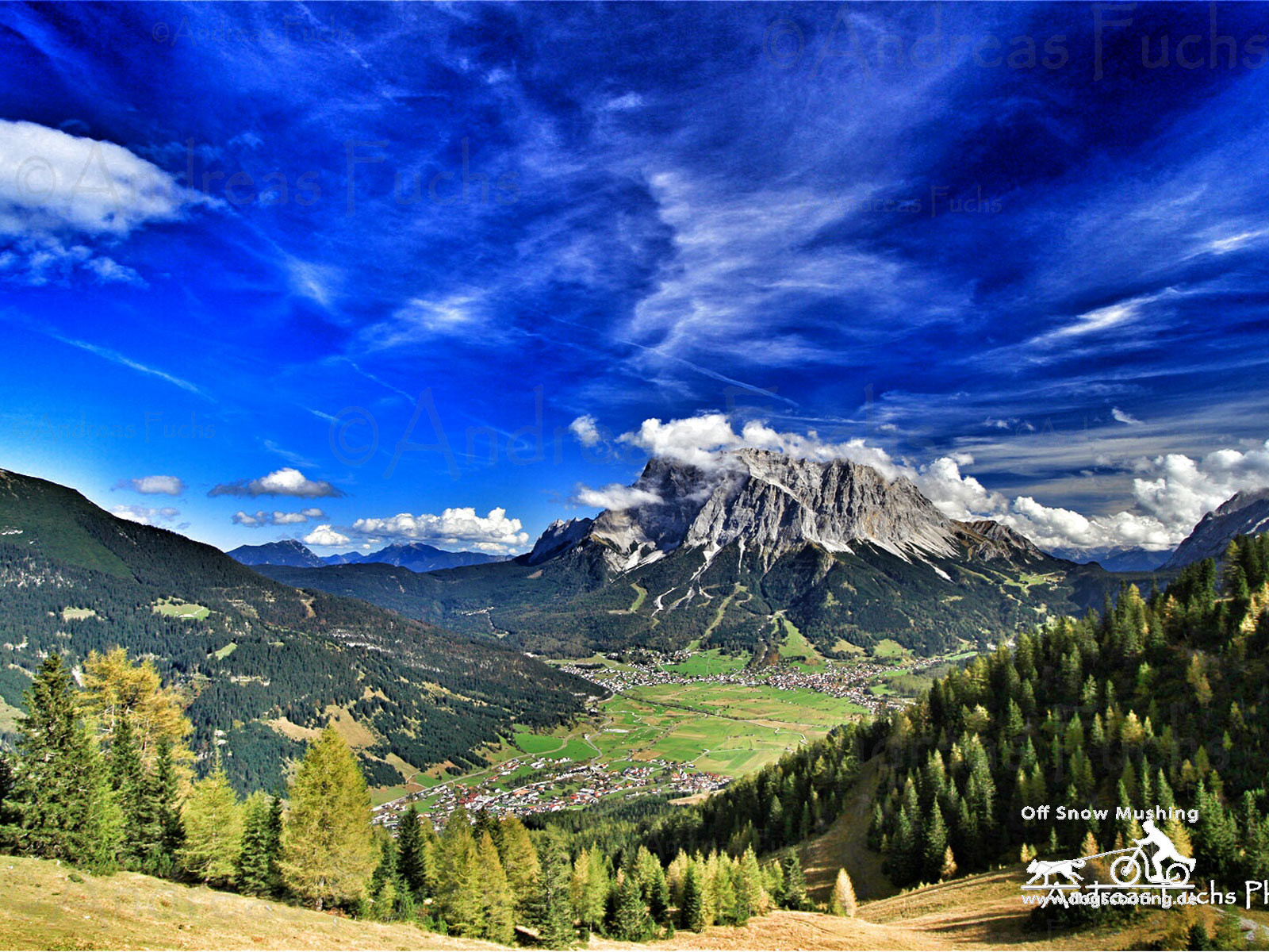 Wetterstein mit Zugspitze