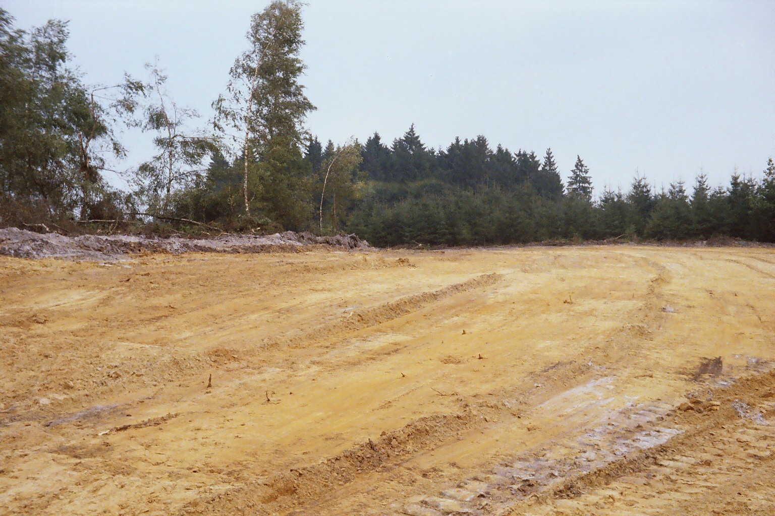 Abschöpfung der Sandschichten