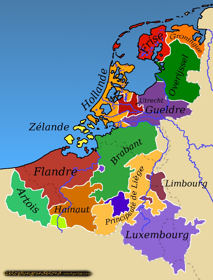 Vereinigte Niederlande um 1550
