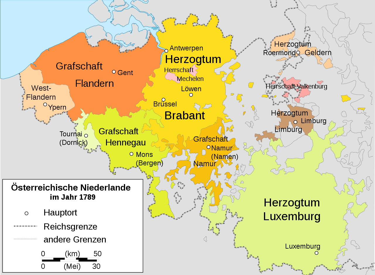 Österreichische Niederlande 1789